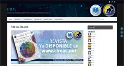 Desktop Screenshot of cireac.net